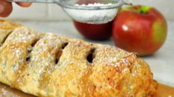 штрудель из готового слоеного теста