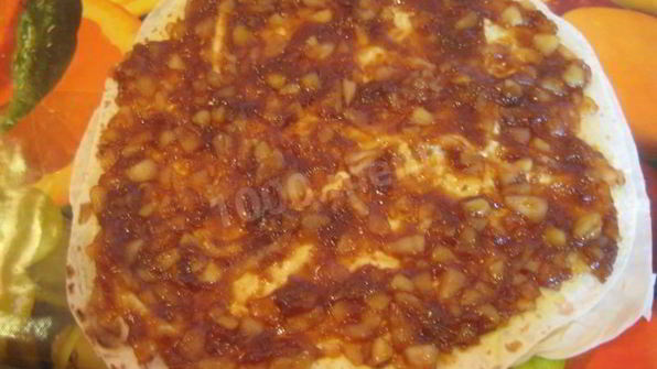 штрудель из лаваша с яблоками