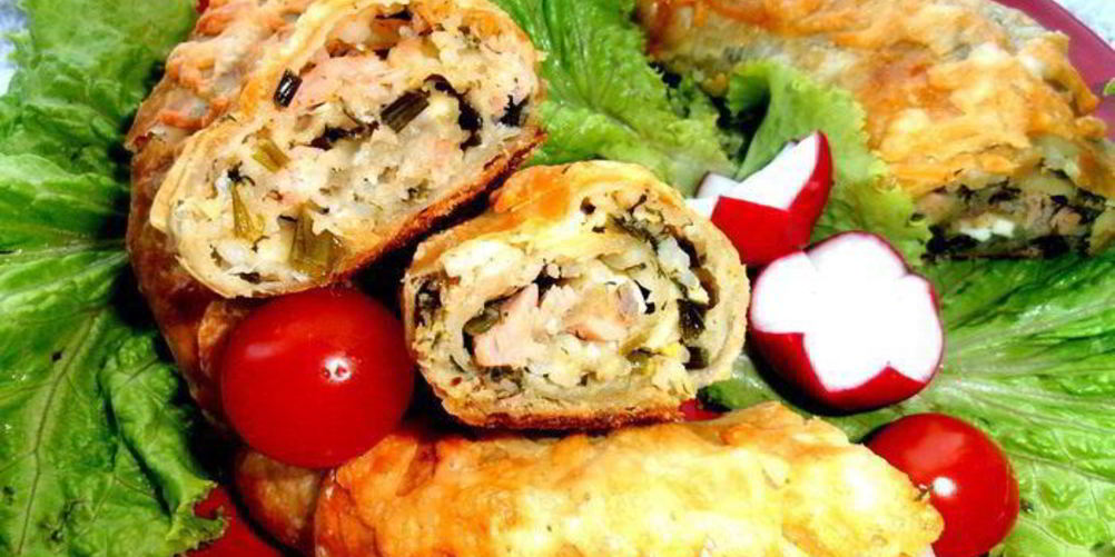 Рецепт штруделя рыбка моя