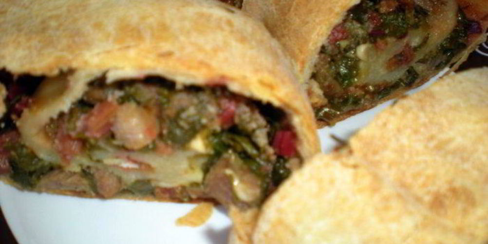 Рецепт штруделя с ботвой