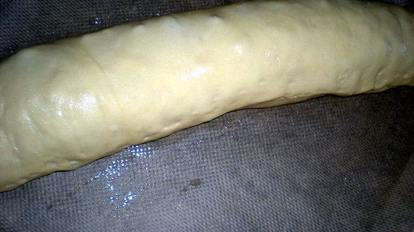 штрудель с ботвой