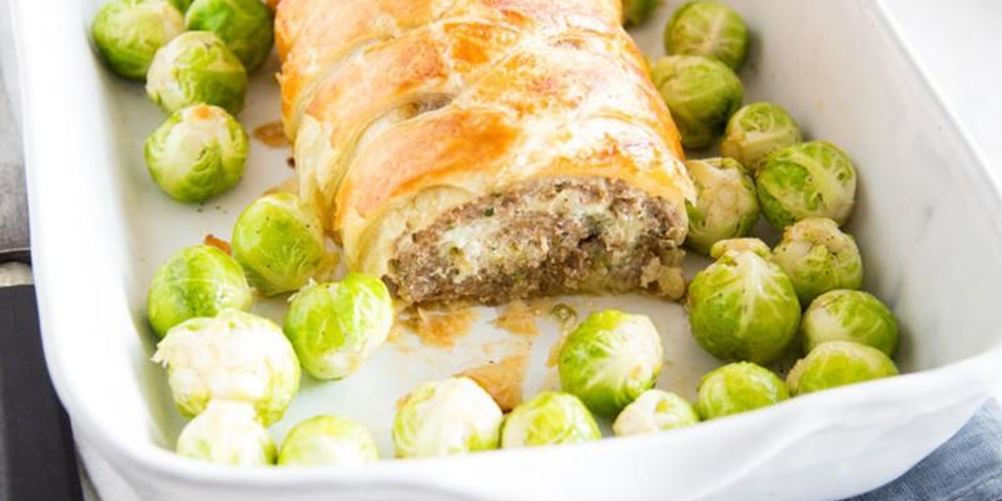 Рецепт штруделя с фаршем