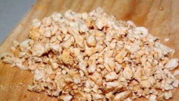 штрудель с курицей и грибами