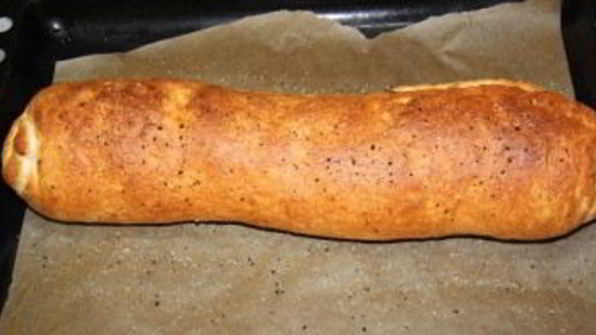 штрудель с курицей и грибами