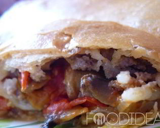 Штрудель с мясом