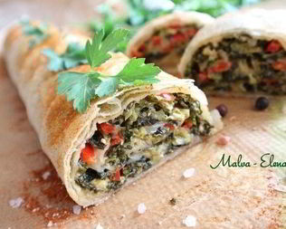 Штрудель с савойской капустой