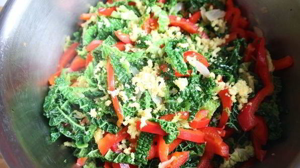 штрудель с савойской капустой