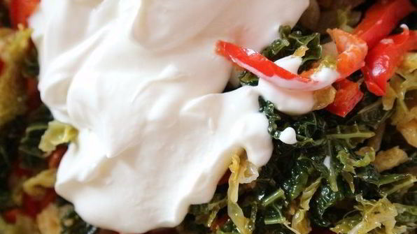 штрудель с савойской капустой