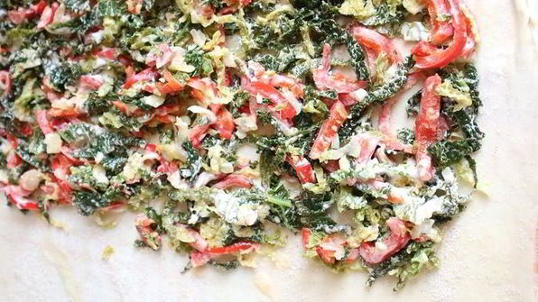 штрудель с савойской капустой