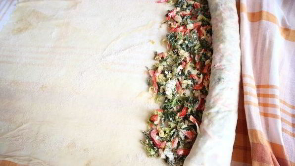 штрудель с савойской капустой