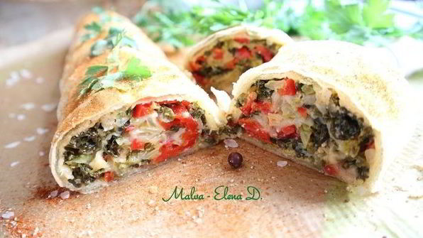 штрудель с савойской капустой