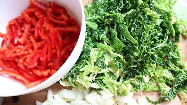 штрудель с савойской капустой