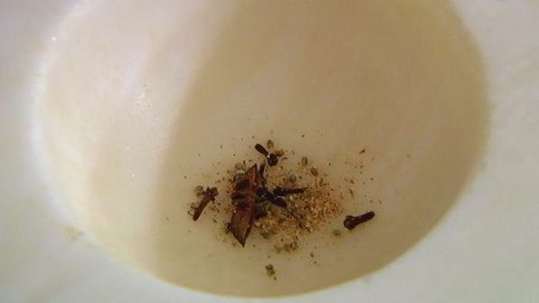 штрудель с тыквой, изюмом и вяленой вишней