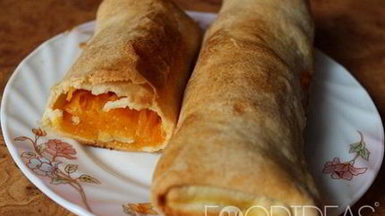 Штрудель с тыквой