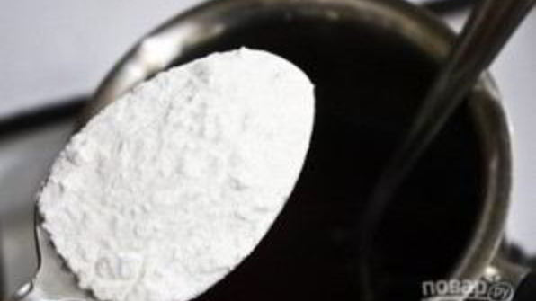 штрудель с вишней из слоеного теста