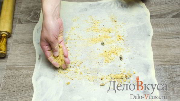 штрудель с вишней