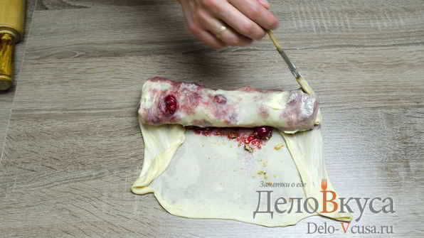 штрудель с вишней