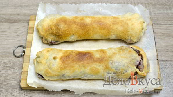 штрудель с вишней