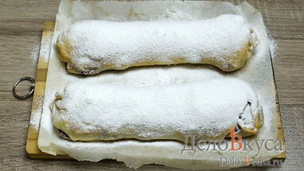 штрудель с вишней