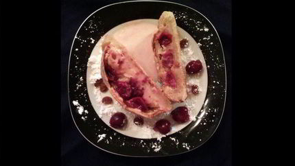 Штрудель Снежная вишня