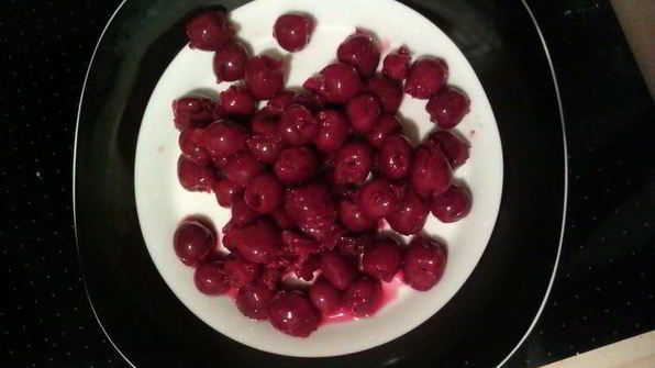 штрудель снежная вишня