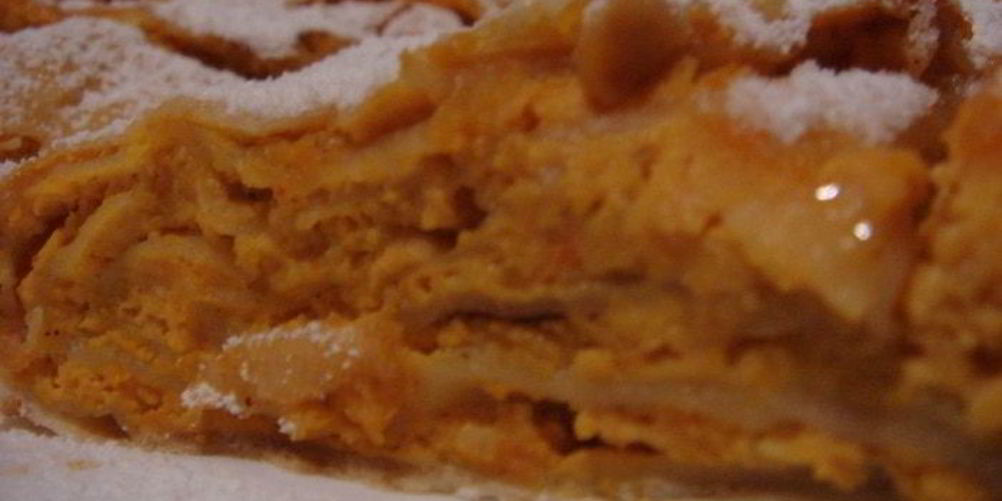 Рецепт тыквенного штруделя