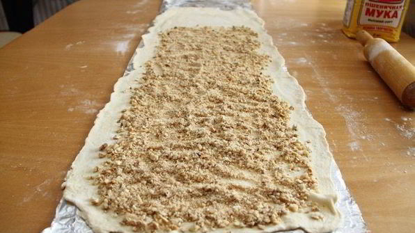 яблочно-вишневый штрудель