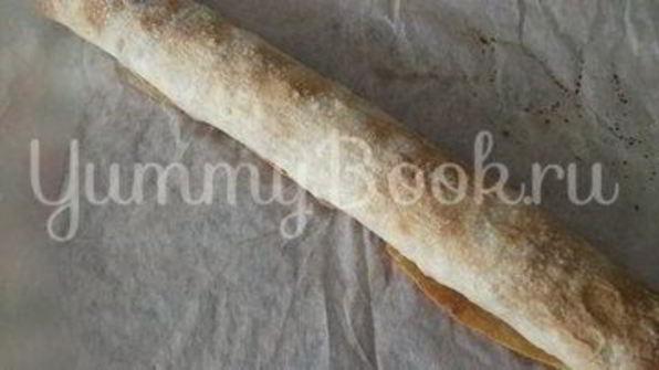 яблочный штрудель из лаваша