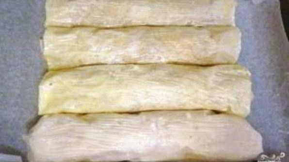 яблочный штрудель из теста фило