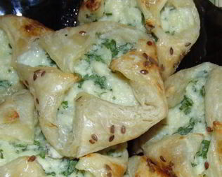 Слойки из слоеного дрожжевого теста