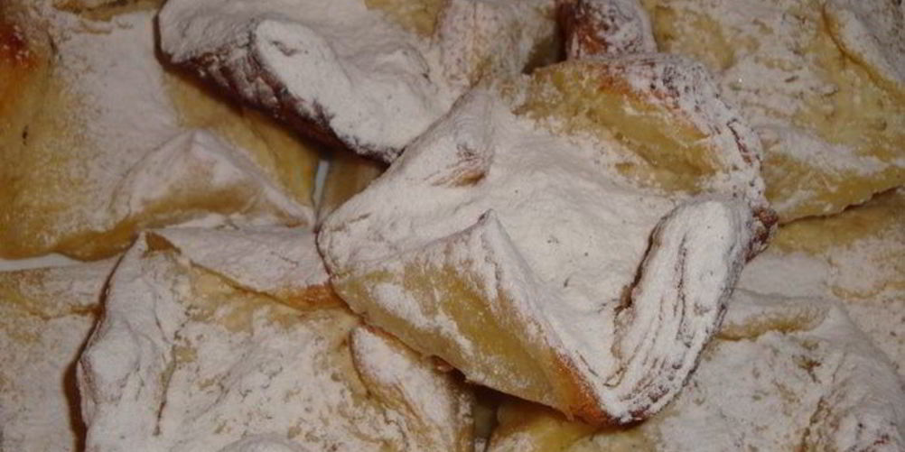 Рецепт слоек по-киевски с творогом