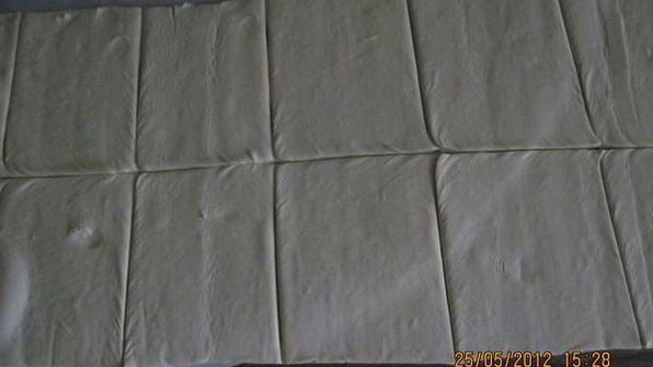 слойки с бананом и шоколадом