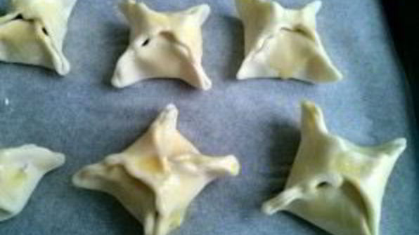 слойки с черникой