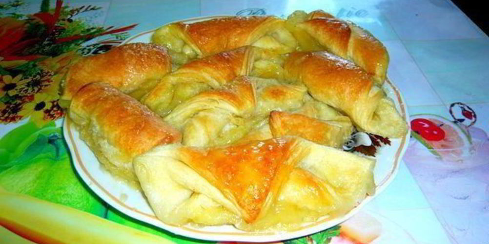 Рецепт слоек с яблоками со спрайтом