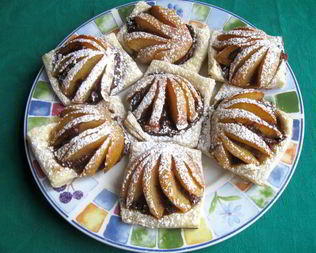 Слойки Зимняя слива