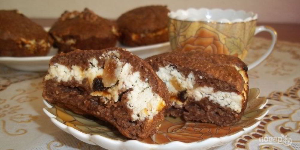 Рецепт фитнеса-сырников с начинкой