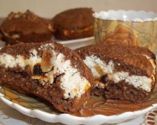 Фитнес-сырники с начинкой