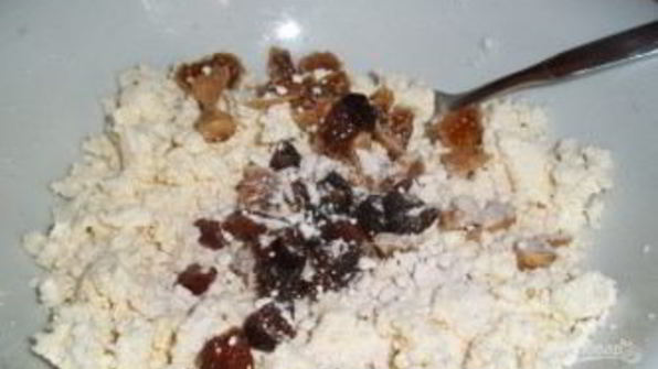 фитнес-сырники с начинкой