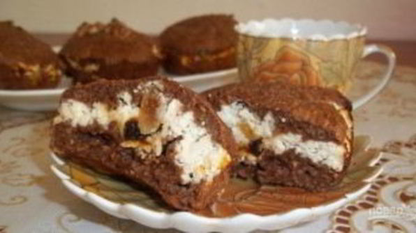 фитнес-сырники с начинкой