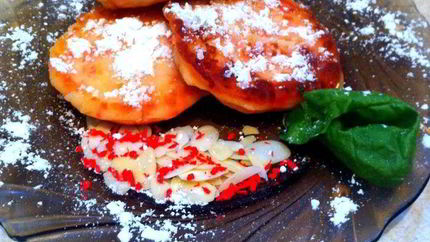 Миндально-кокосовые сырники