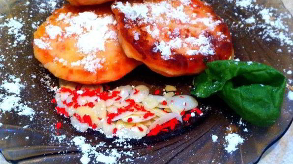 миндально-кокосовые сырники