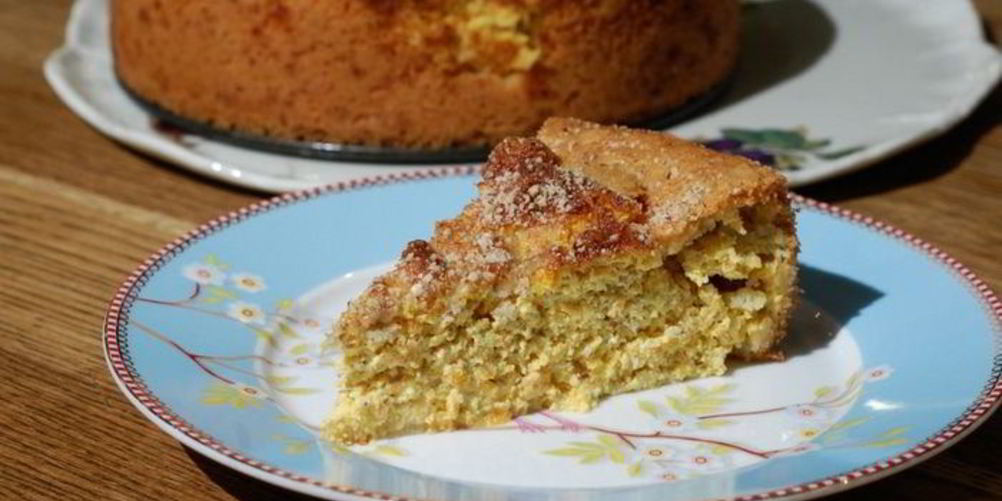 Рецепт морковна-миндального творожник