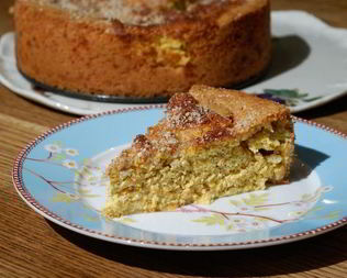 Морковно-миндальный творожник