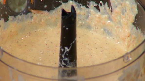 морковно-миндальный творожник