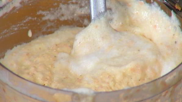 морковно-миндальный творожник