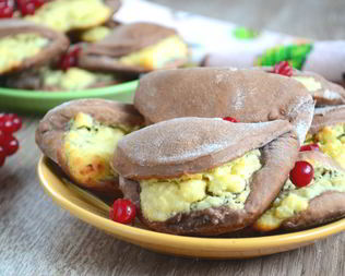 Шоколадно-кокосовые сочники