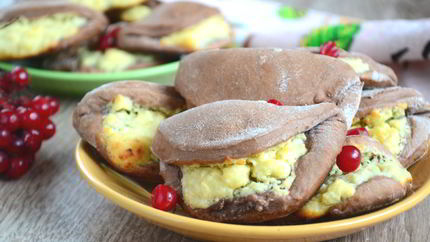 Шоколадно-кокосовые сочники