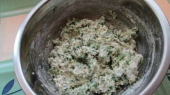 соленые сырники с зеленью