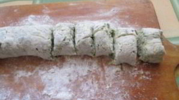 соленые сырники с зеленью