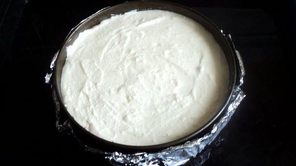 сырник с черникой фиалки